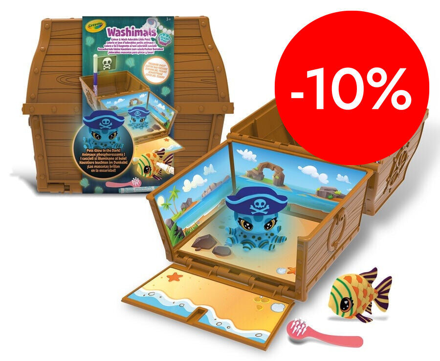 Washimals Ocean Glow Pets Cofre Tresor