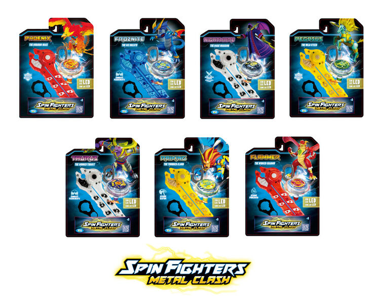 Spin Fighters amb llençador