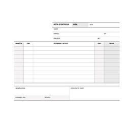 Talonari Entrega 1/8 apaïsat doble Apli català 50 fulls Talonari Entrega 1/8 apaïsat doble Apli català 50 fulls