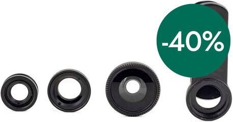 Kit de Lentes para móvil Kikkerland