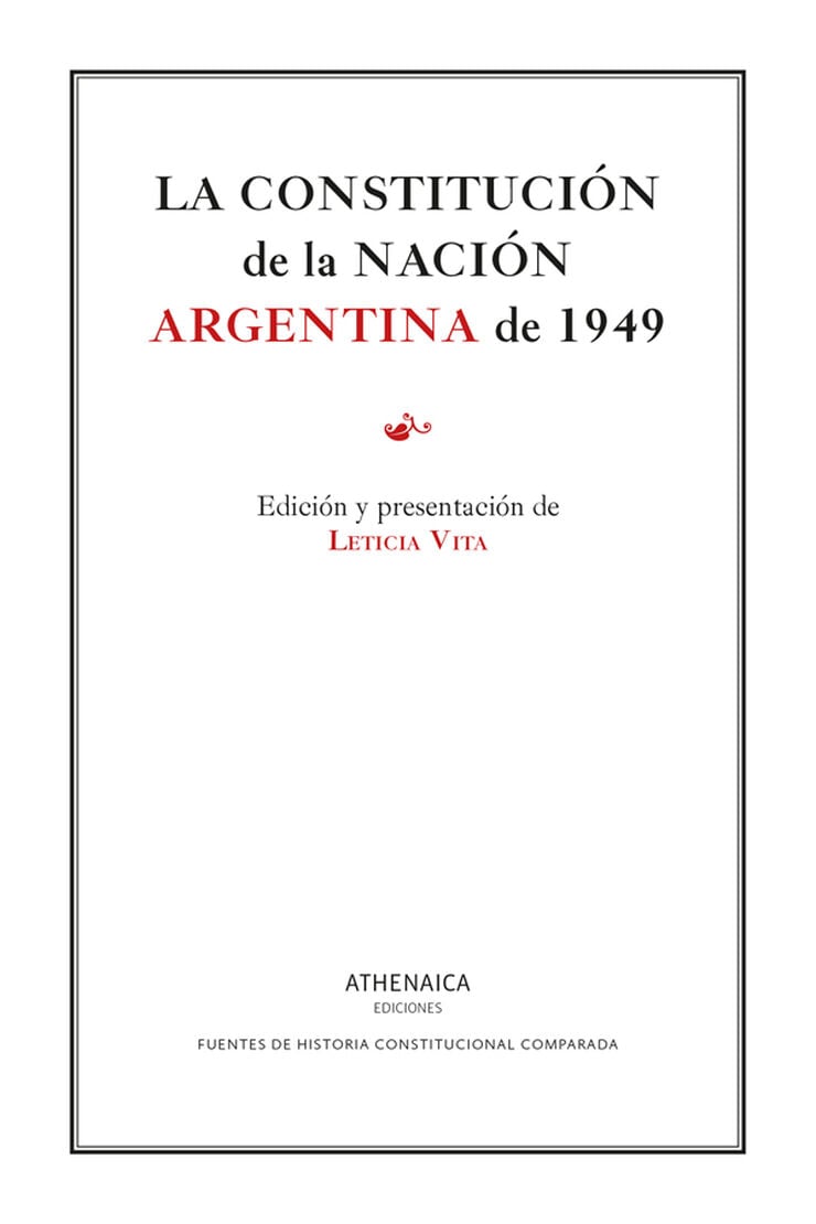 La constitución de la nación argentina de 1949