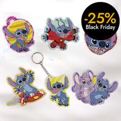 Llavero y Imanes Stitch