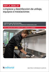 HOT_A_3036_01. Limpieza y desinfecci&oacute;n de utillaje, equipos e instalaciones. HOT_C_002_3B