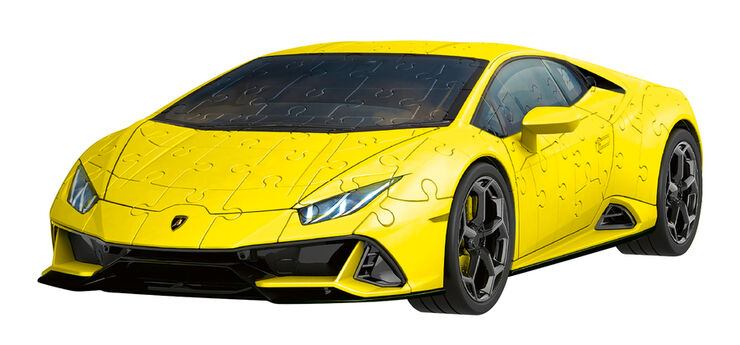 Puzle 3D Lamborghini Huracan Evo Groc