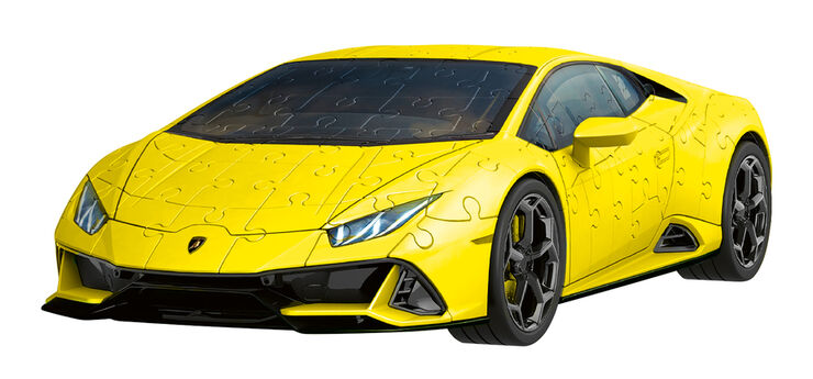 Puzle 3D Lamborghini Huracán Evo Groc