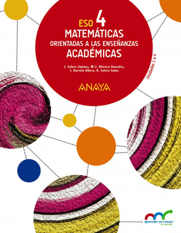 Matemáticas Acadèmiques 4º ESO