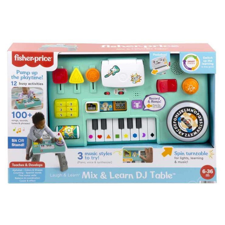 Fisher Price Riu i Aprén Taula Dj Musica
