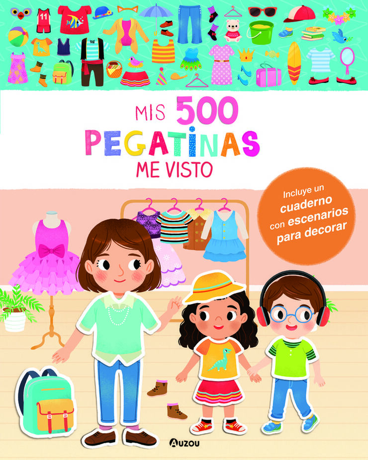 Mis 500 pegatinas. Me visto