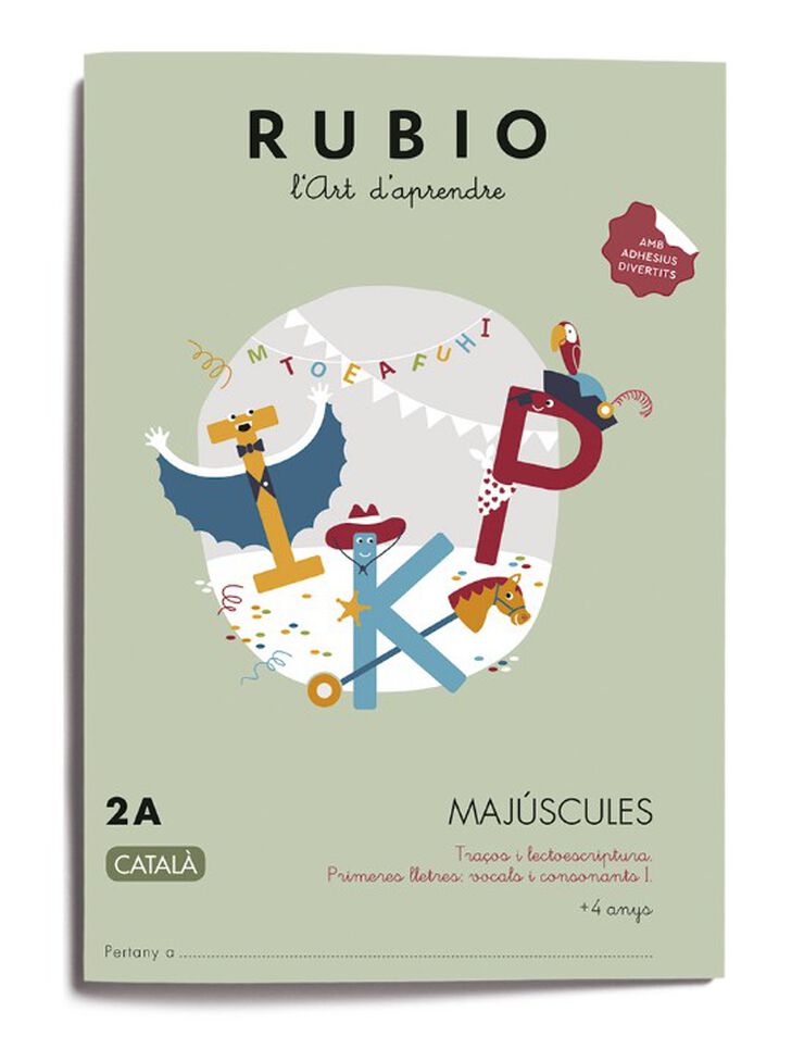 Majúscules RUBIO 2A (català)