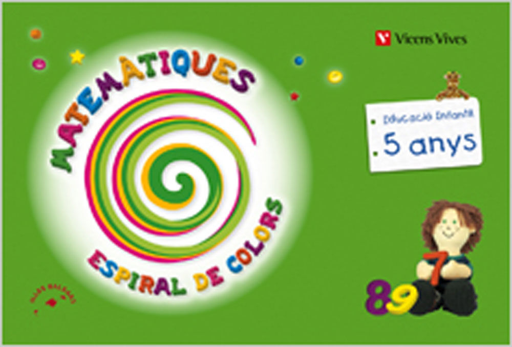 Matem&aacute;tiquesEspiral de Colors Infantil 5 anys