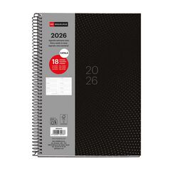 Agenda 18 mesos Miquelrius Plus setm/vista cat 2025-26 Dots