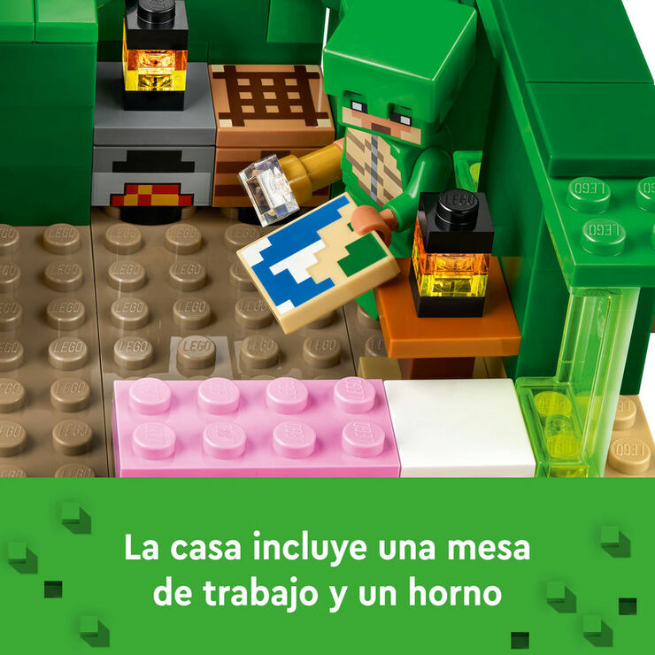 LEGO® Minecraft La Casa-Tortuga de la Playa 21254