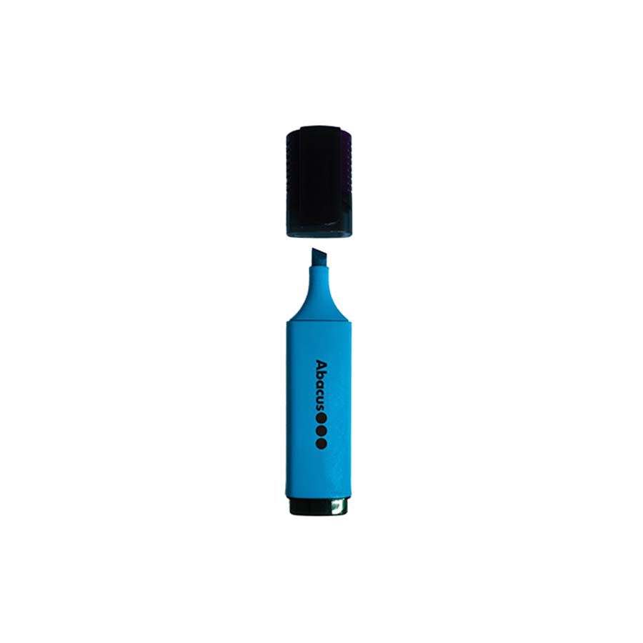 Marcador fluorescente Abacus azul