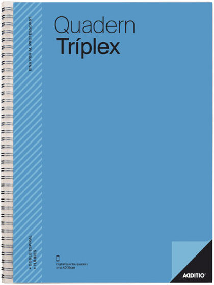 Quadern triplex Additio Catalán