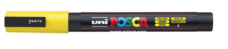 Marcador Posca PC-3M groc