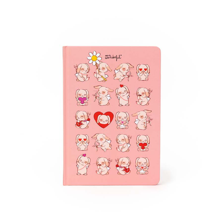 Libreta A5 Mr. Wonderful Cupid Bunny