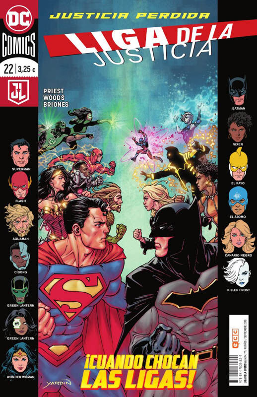 Liga de la Justicia n&uacute;m. 77/22 (Renacimiento)