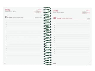 Agenda Finocam Design Collection D&iacute;a P&aacute;gina 2027 Catal&aacute;n Lema
