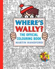 Where's Wally? The official colouring book