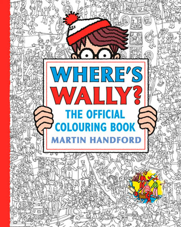 Where's Wally? The official colouring book