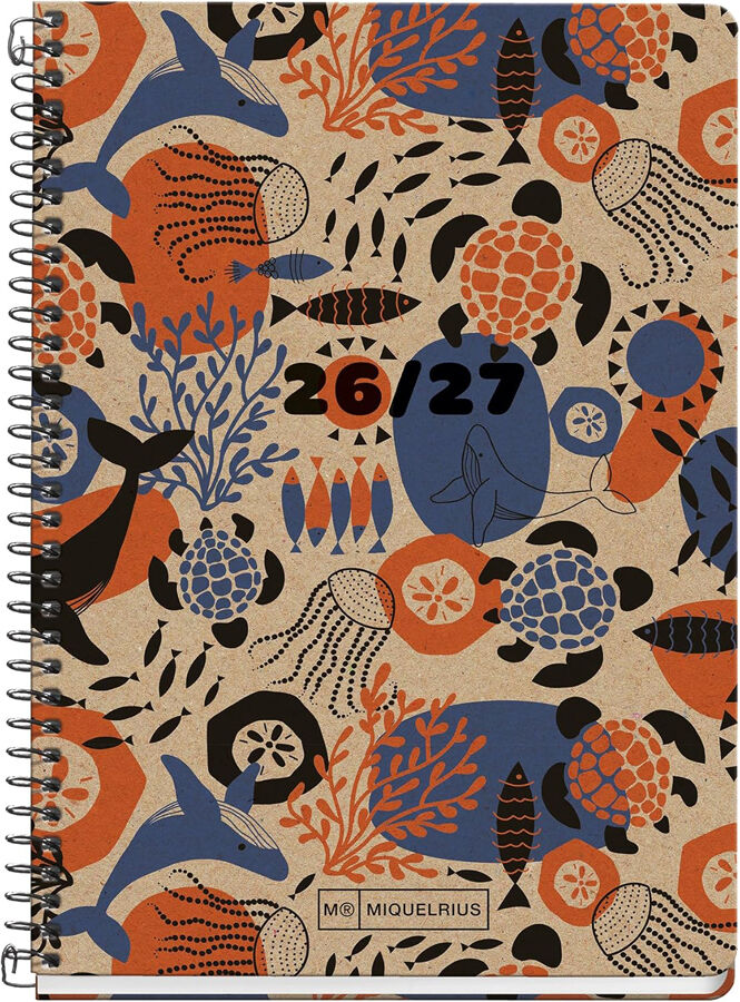 Agenda Escolar Activa S/V Mult. 2026-2027 Ecocean