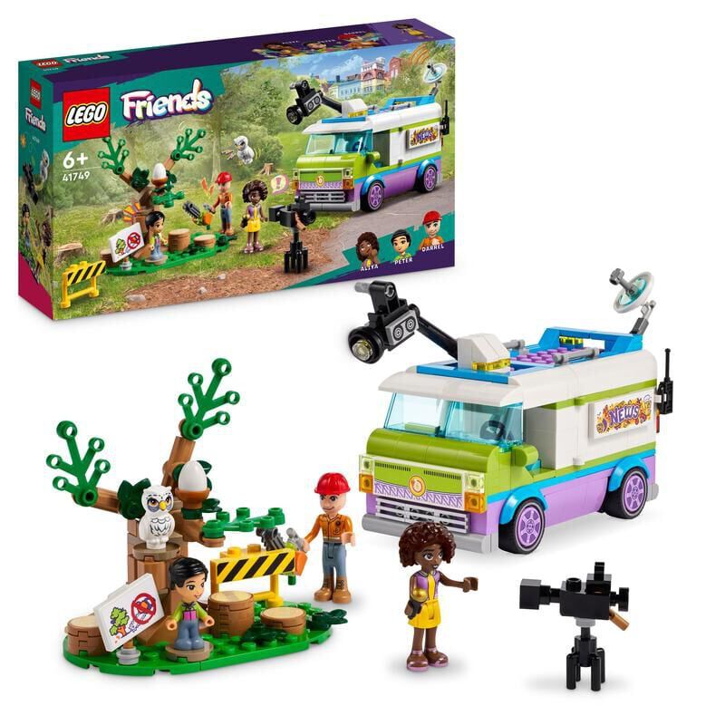 LEGO&reg; Friends Unidad M&oacute;vil de Noticias 41749