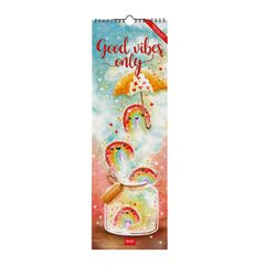Calendario Pared Legami m/vista 2025 Good Vibes