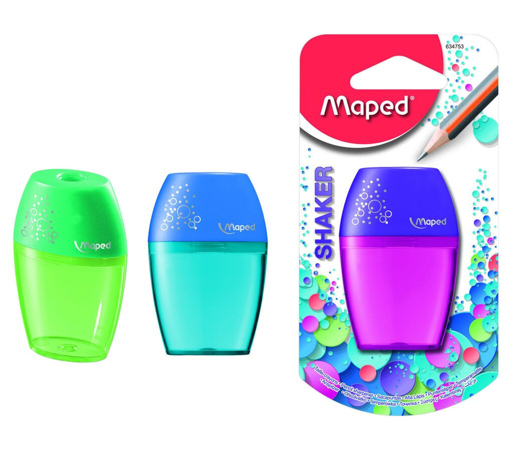 Maquineta simple Maped Shaker amb dip&ograve;sit