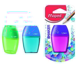 Sacapuntas simple Maped Shaker con dep&oacute;sito