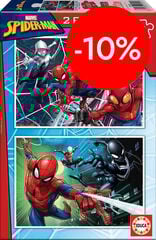 Puzle 2x100 piezas Spider-man