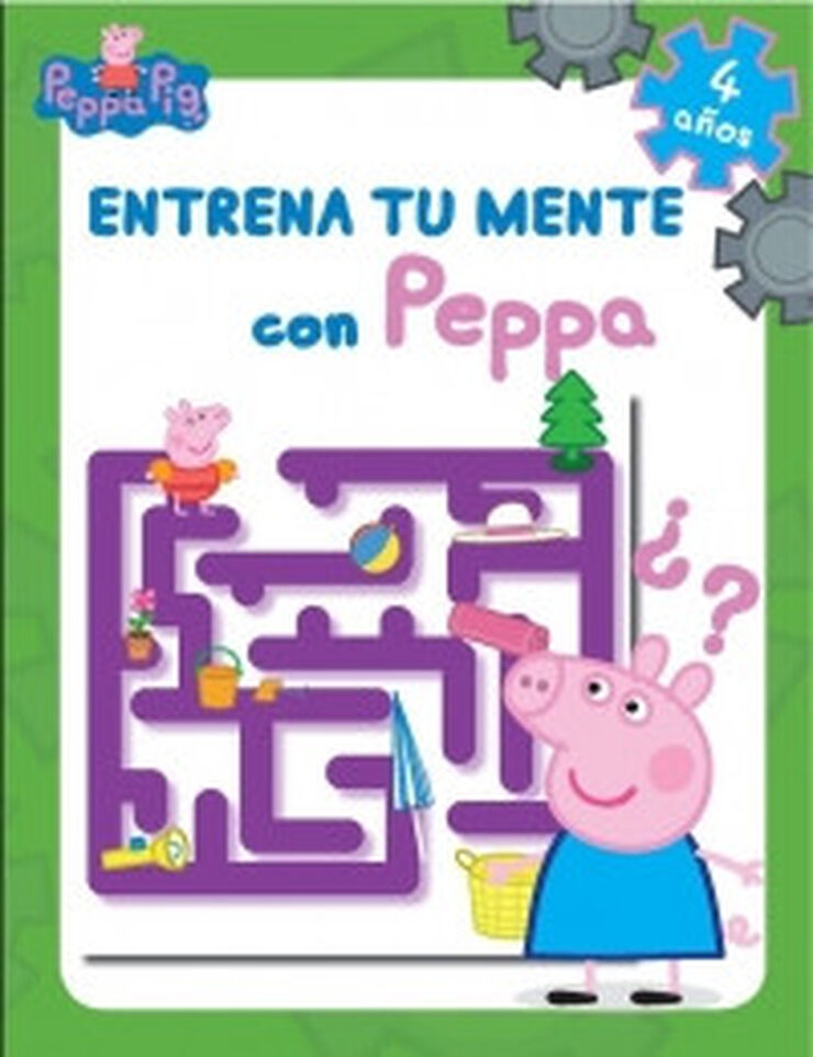 Entrena tu mente con Peppa. 4 años (Peppa Pig. Cuaderno de actividades)