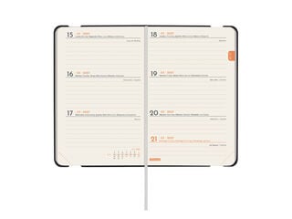 Agenda Finocam Flex Llisa Setmana Vista Horitzontal 2027 Castell&agrave; Negre