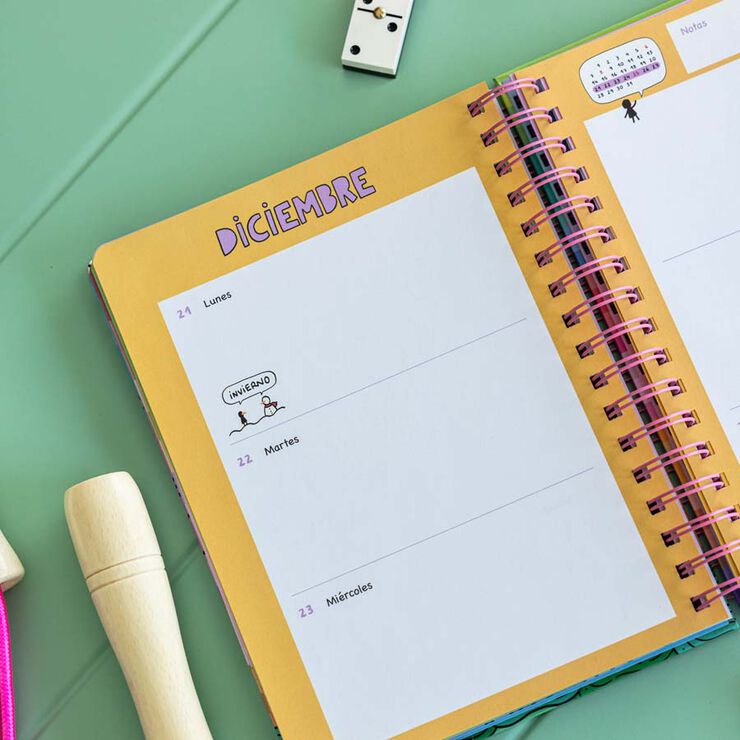 Agenda 72 Kilos castellano sem/vista 2026