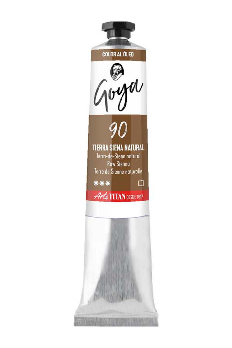 Pintura a l'oli Goya 20ml siena natural