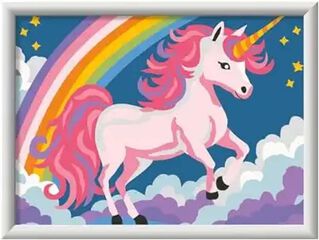 Creart Serie D Unicornio Neón Rosa