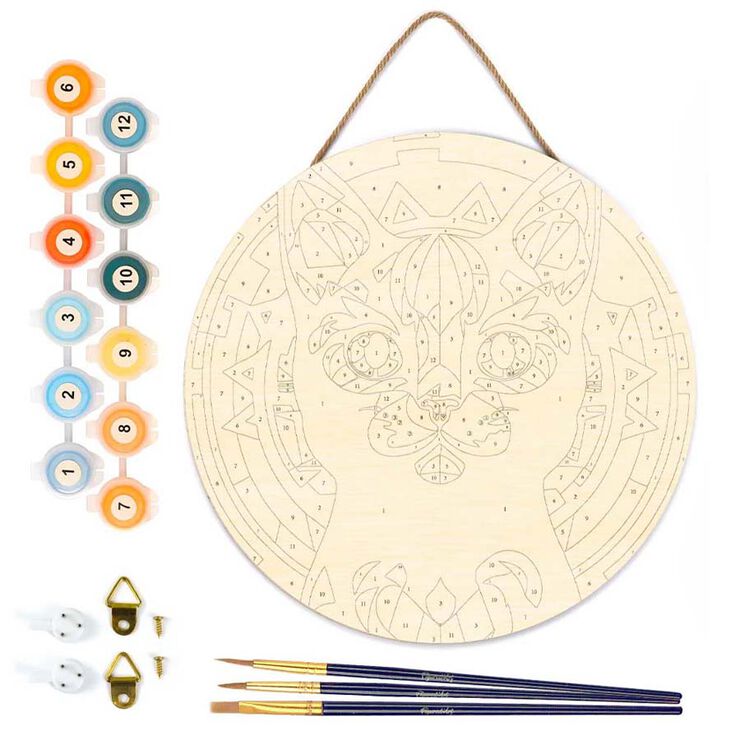 Figured'Art redondo Gato