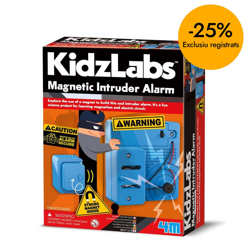 4M Intruder Kidzlabs Alarma magn&eacute;tica para intrusos