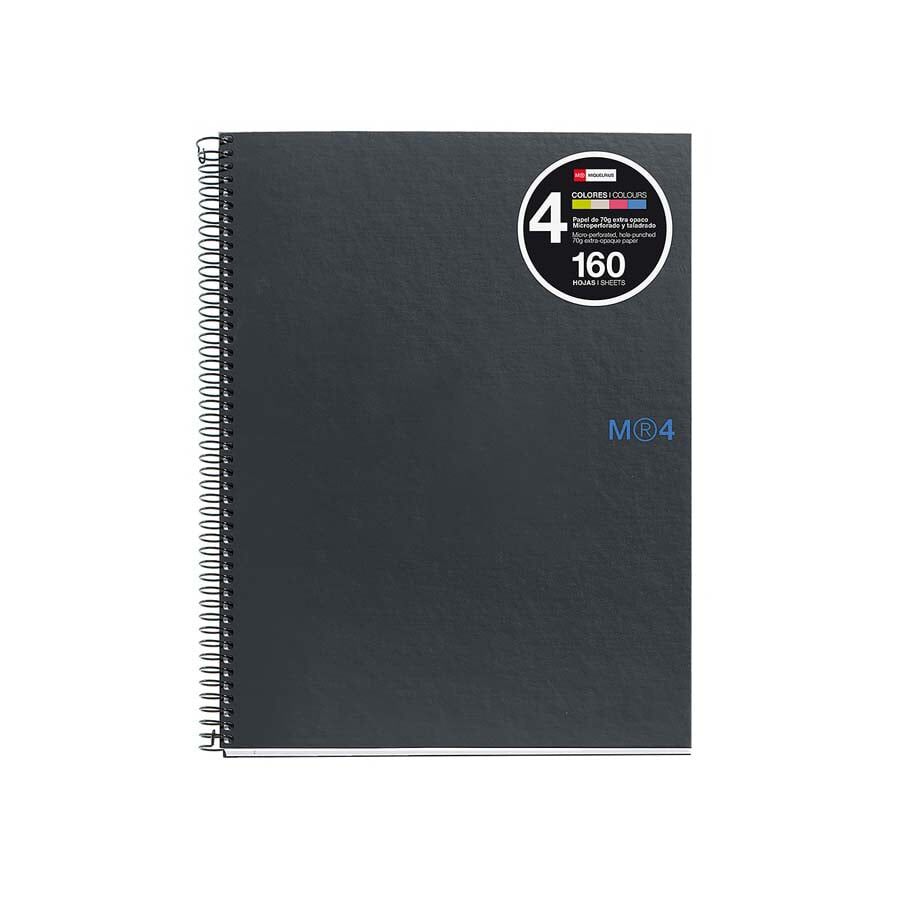 Notebook A4 Miquelrius Grafit 5x5 160 hojas
