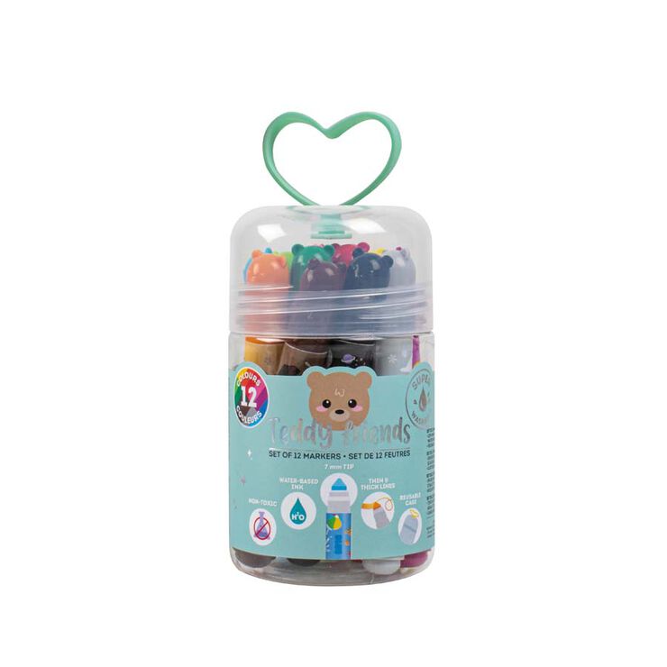 Subrayadores Legami Teddy Bear 12 colores