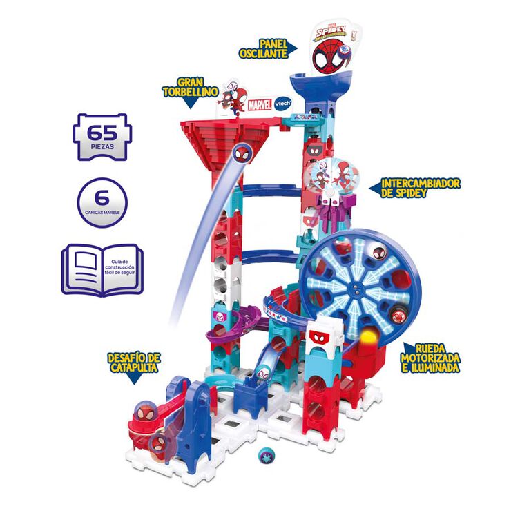 Marble Rush Circuito Interactivo Spidey