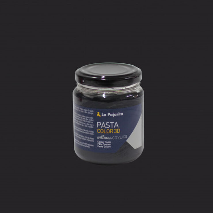 PASTA RELIEVE COLOR NEGRO