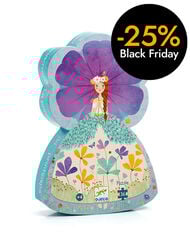 Puzle Silueta Princesa Primavera