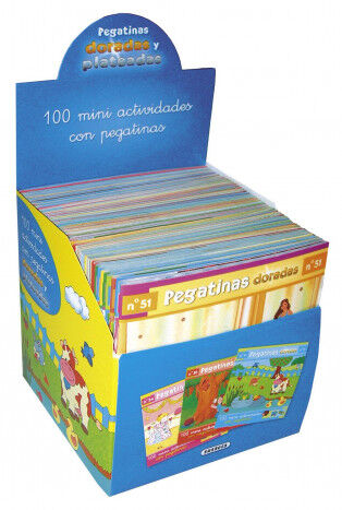 Estuche 100 miniactividades con pegatinas