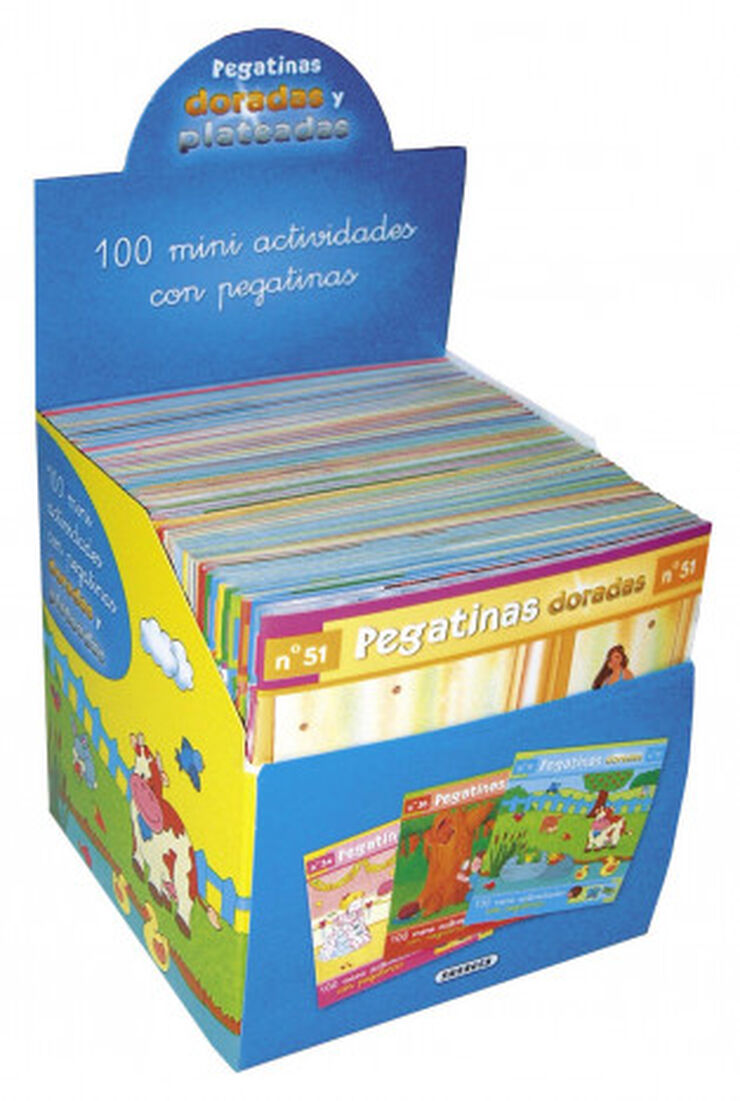 Estuche 100 miniactividades con pegatinas