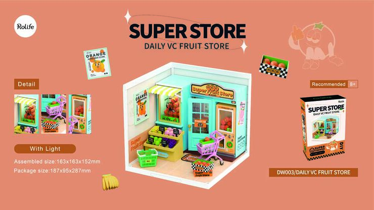 Maqueta Rolife Fruit Store