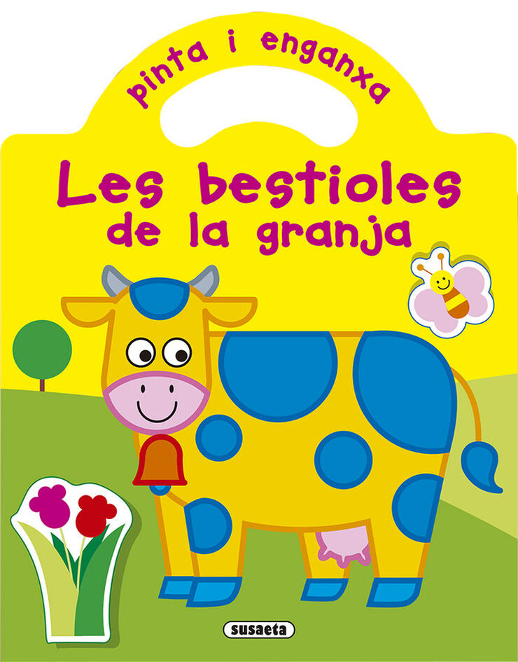 Pinta i enganxa les bestioles de la granja