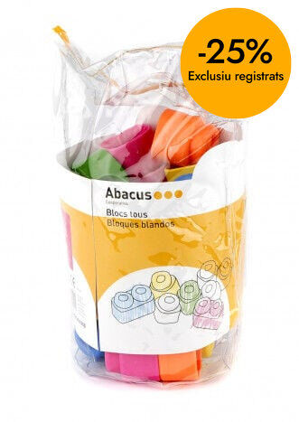 Bloques blandos de construcci&oacute;n Abacus