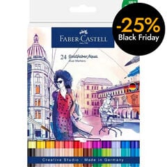 Retoladors Goldfaber Aqua Dual Faber-Castell 24 colors