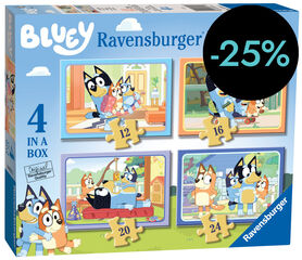 Puzle progressius 12-16-20-24 Bluey