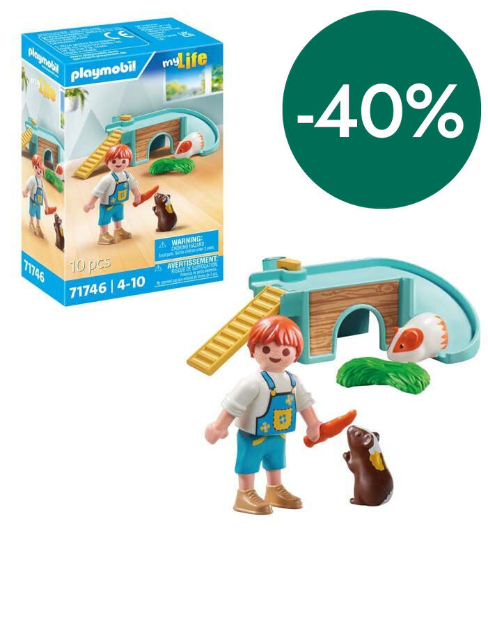 Playmobil My Life Casa para Cobayas 71746